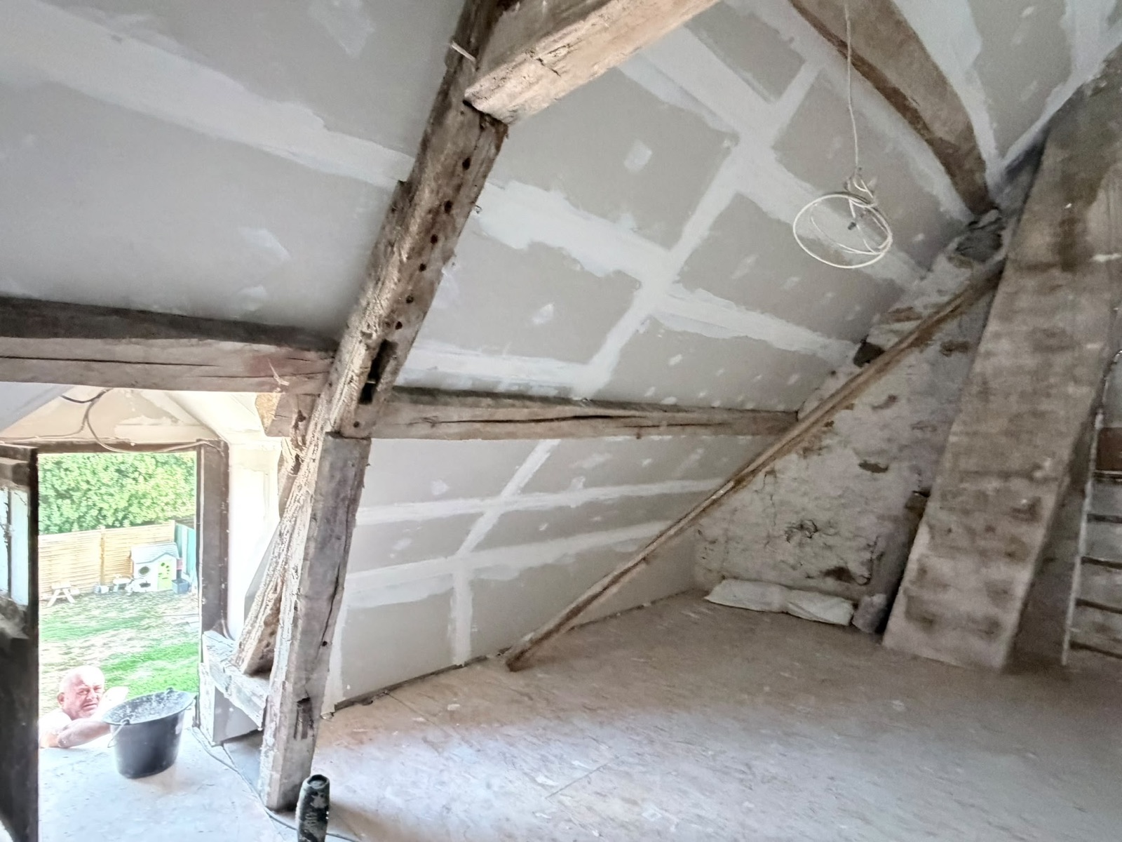 Combles isolés et finis